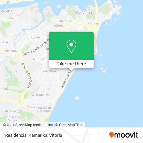 Residencial Kamariká map