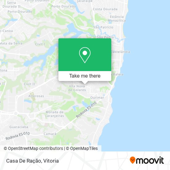 Casa De Ração map