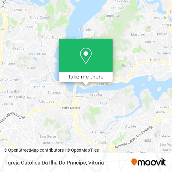 Igreja Católica Da Ilha Do Príncipe map