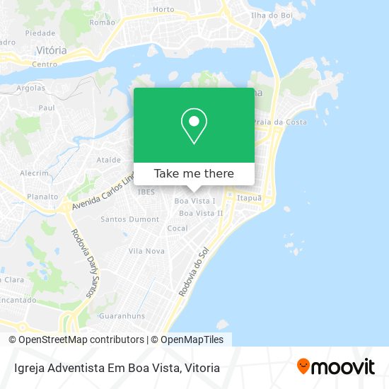 Mapa Igreja Adventista Em Boa Vista