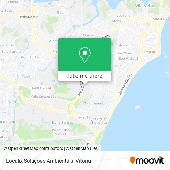 Localix Soluções Ambientais map