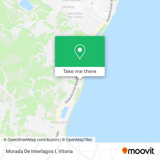 Morada De Interlagos I map