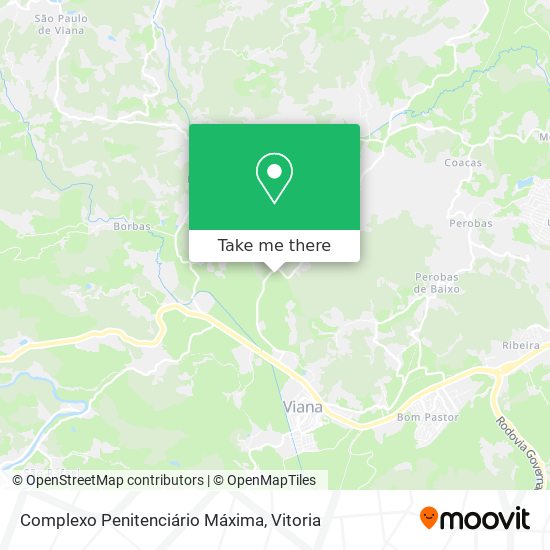 Complexo Penitenciário Máxima map