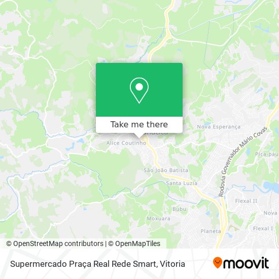 Supermercado Praça Real Rede Smart map