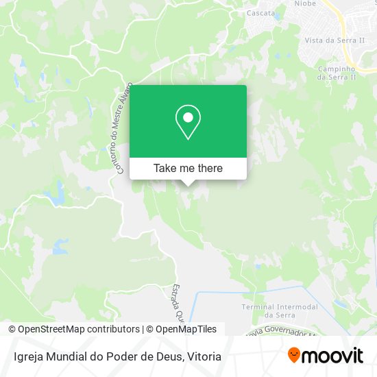 Igreja Mundial do Poder de Deus map