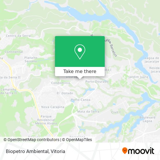 Biopetro Ambiental map