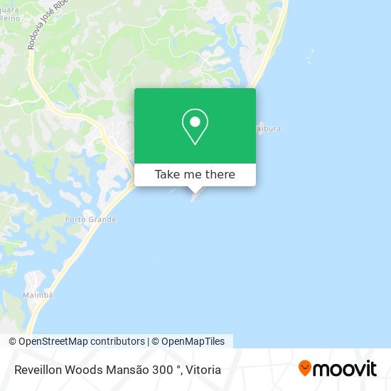 Reveillon Woods Mansão 300 ° map