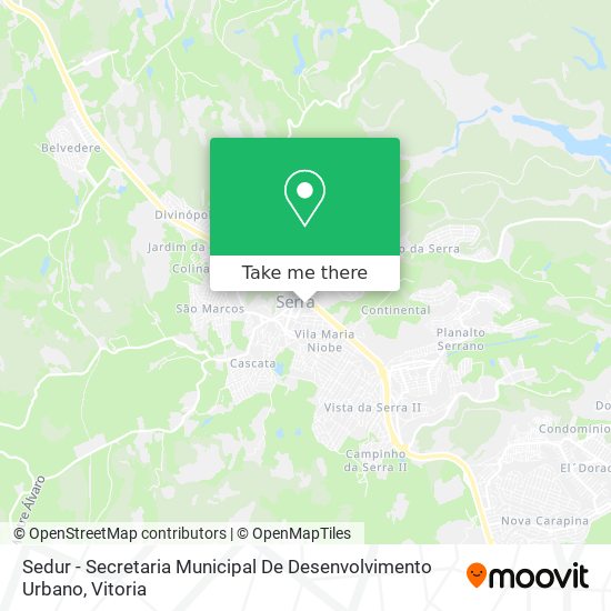 Sedur - Secretaria Municipal De Desenvolvimento Urbano map