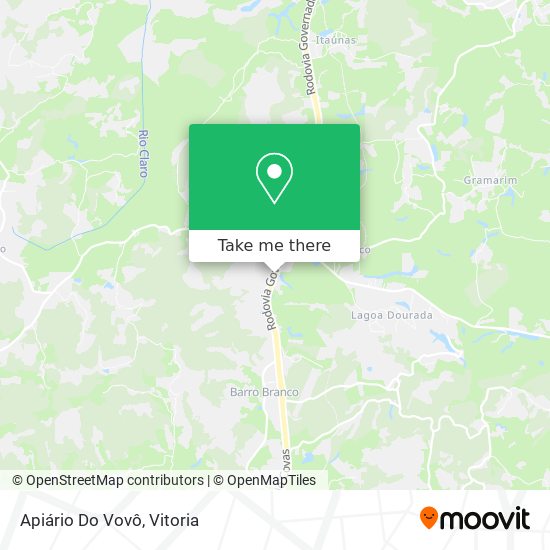 Apiário Do Vovô map