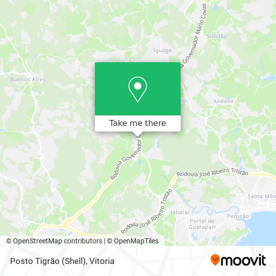 Posto Tigrão (Shell) map