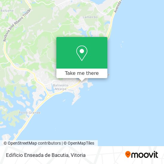 Edifício Enseada de Bacutia map