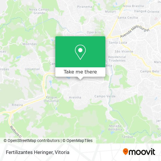 Fertilizantes Heringer map
