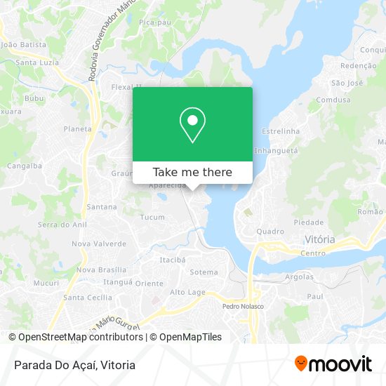 Parada Do Açaí map