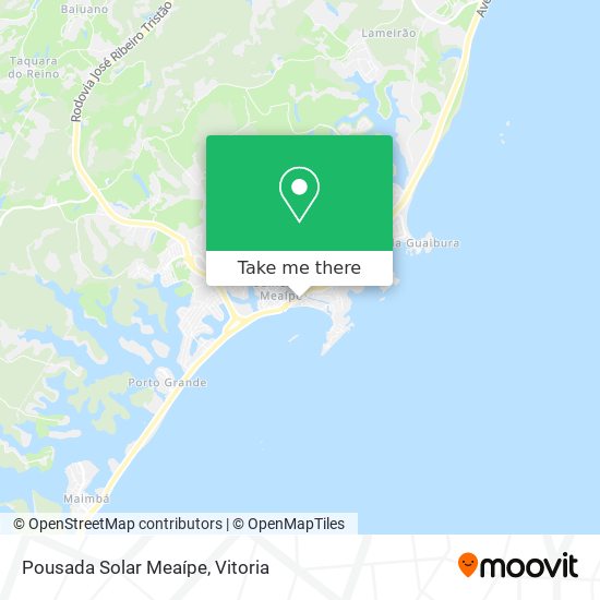 Pousada Solar Meaípe map