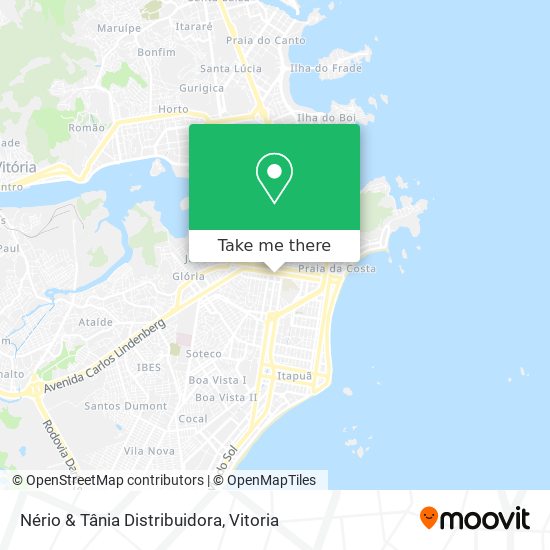 Nério & Tânia Distribuidora map