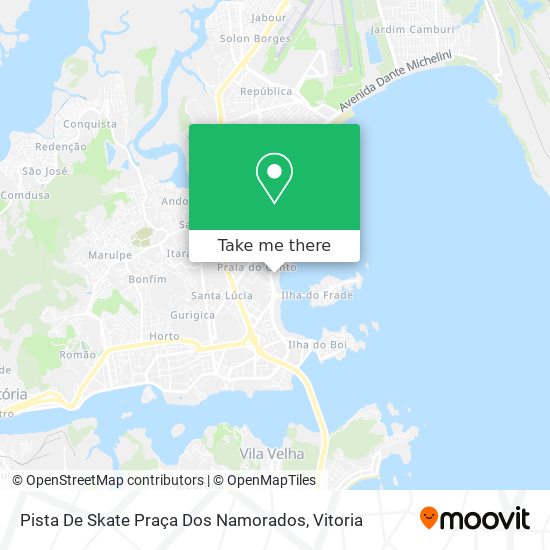 Pista De Skate Praça Dos Namorados map