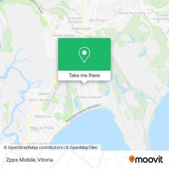 Zpps Mobile map