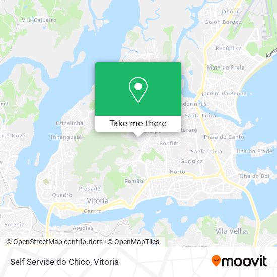 Self Service do Chico map
