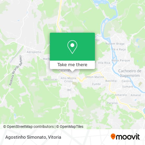 Agostinho Simonato map
