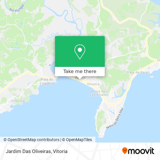 Jardim Das Oliveiras map