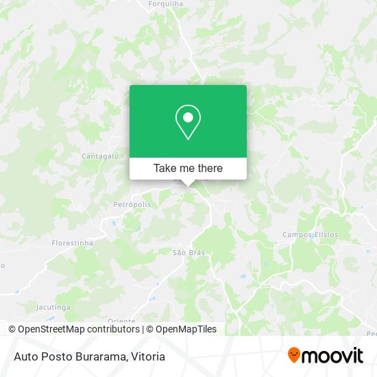 Auto Posto Burarama map
