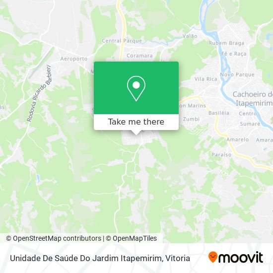 Unidade De Saúde Do Jardim Itapemirim map