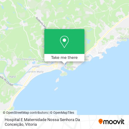 Hospital E Maternidade Nossa Senhora Da Conceição map