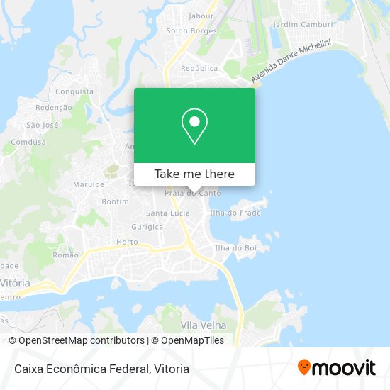 Caixa Econômica Federal map