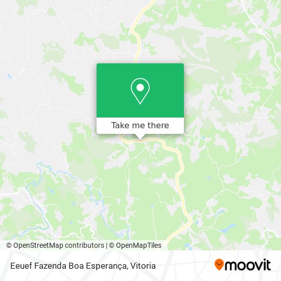 Eeuef Fazenda Boa Esperança map