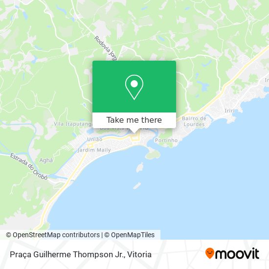 Praça Guilherme Thompson Jr. map