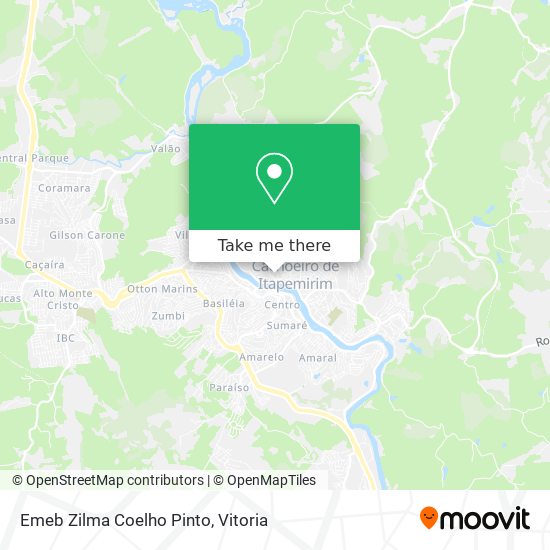 Emeb Zilma Coelho Pinto map