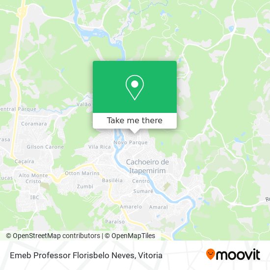 Emeb Professor Florisbelo Neves map
