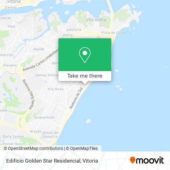 Edifício Golden Star Residencial map