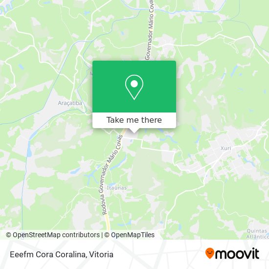 Eeefm Cora Coralina map