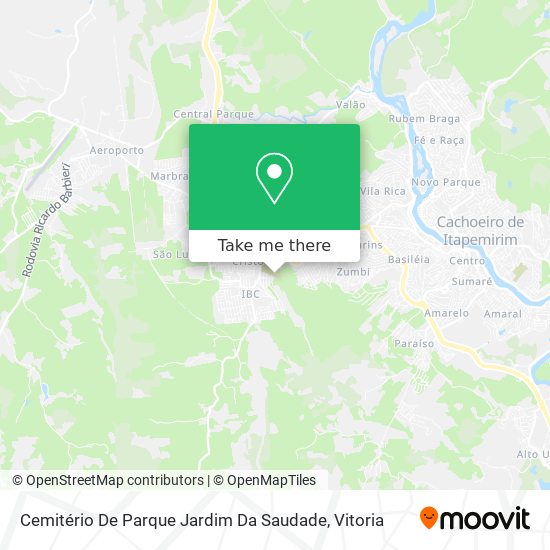 Cemitério De Parque Jardim Da Saudade map