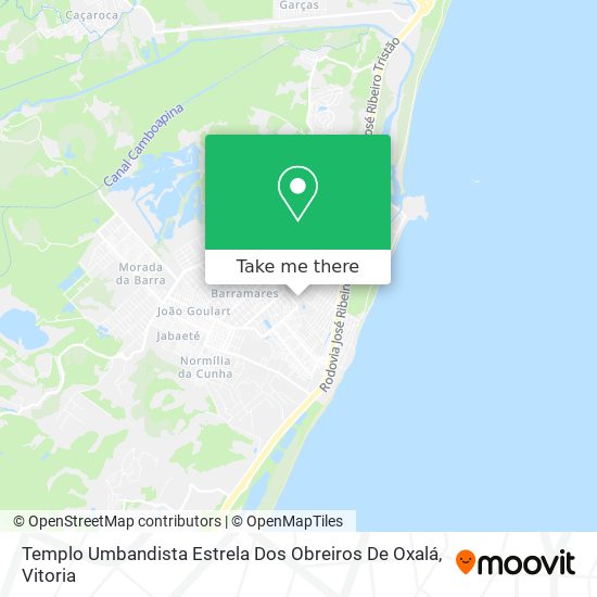 Templo Umbandista Estrela Dos Obreiros De Oxalá map