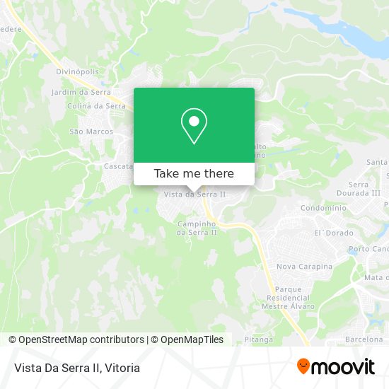 Vista Da Serra II map