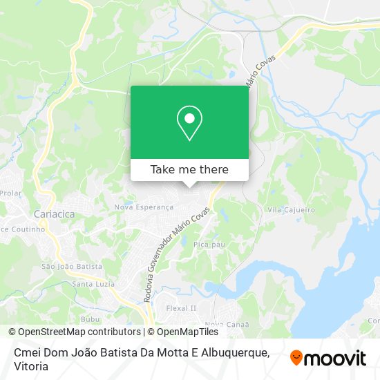 Cmei Dom João Batista Da Motta E Albuquerque map