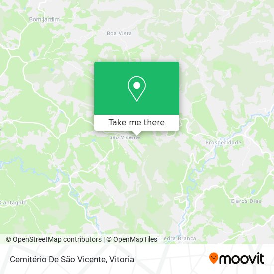 Cemitério De São Vicente map