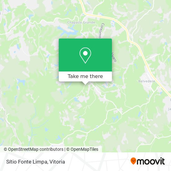 Sítio Fonte Limpa map