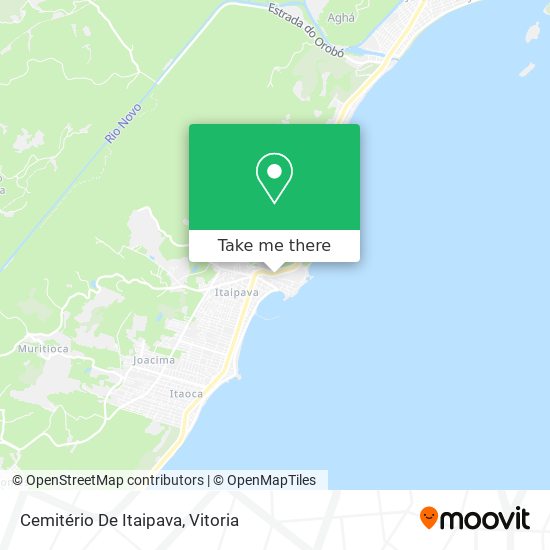 Cemitério De Itaipava map