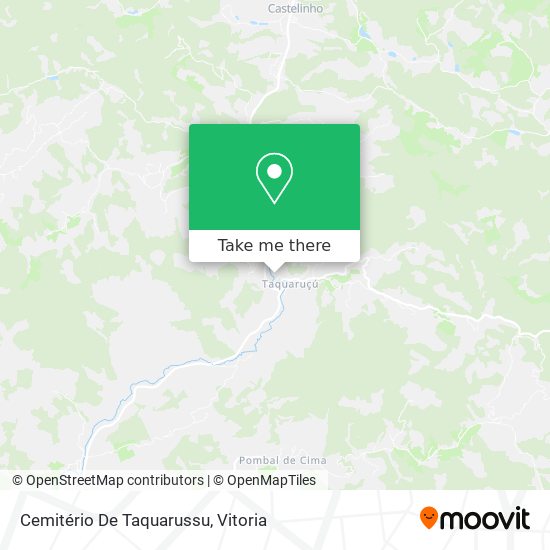 Cemitério De Taquarussu map