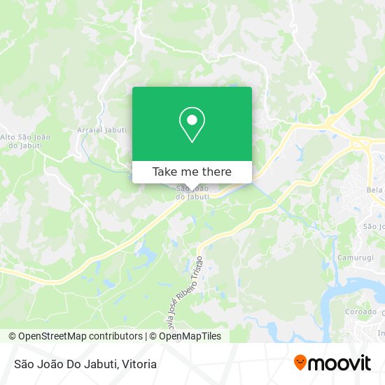 São João Do Jabuti map