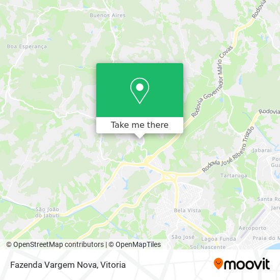 Fazenda Vargem Nova map