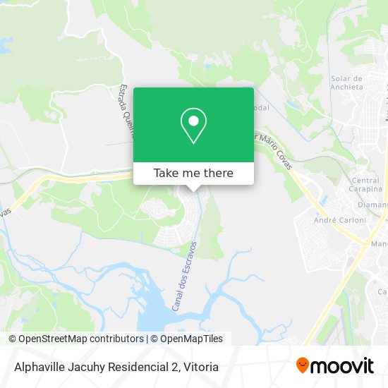 Mapa Alphaville Jacuhy Residencial 2
