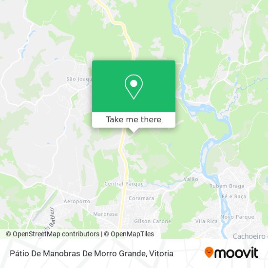 Pátio De Manobras De Morro Grande map
