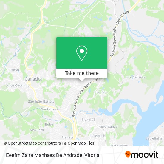 Eeefm Zaira Manhaes De Andrade map