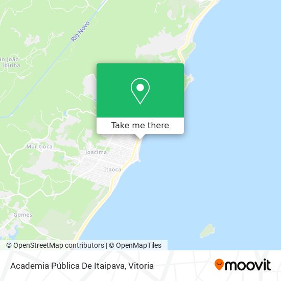 Academia Pública De Itaipava map