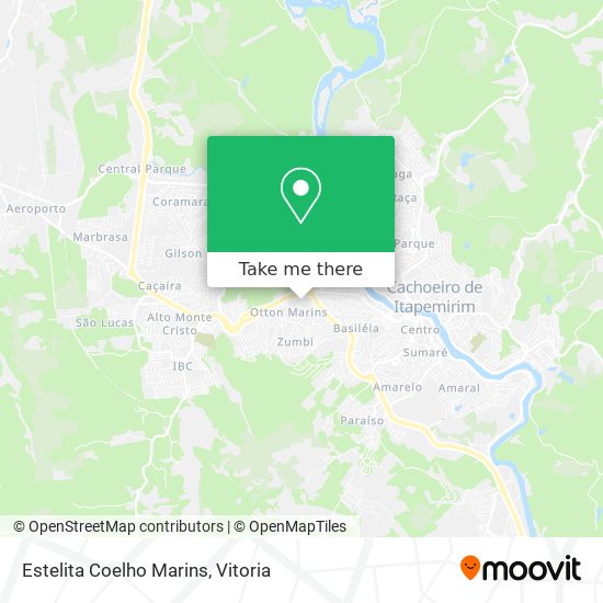 Estelita Coelho Marins map
