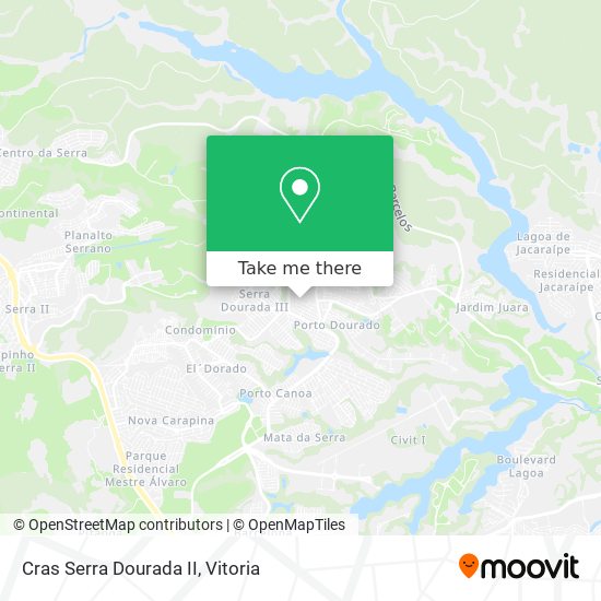 Cras Serra Dourada II map